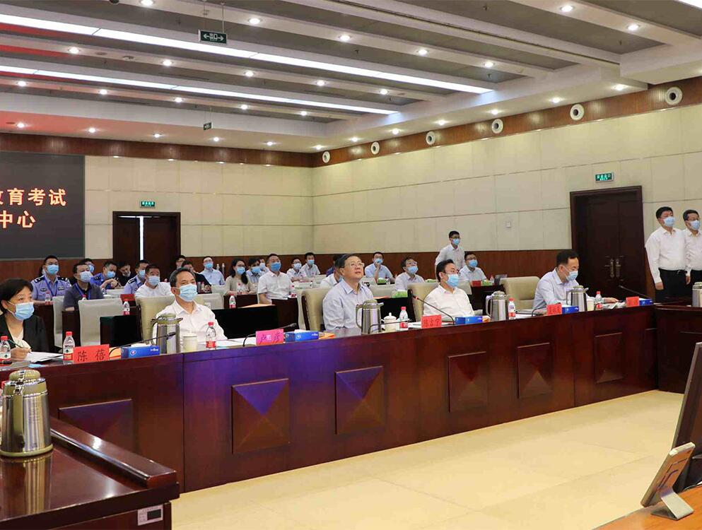 6月7日陈吉宁市长视察全市高考工作